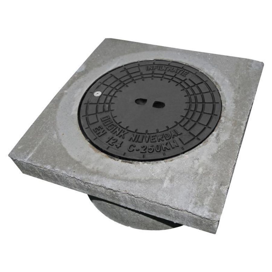 Straatpot beton + GY deksel 315 C250