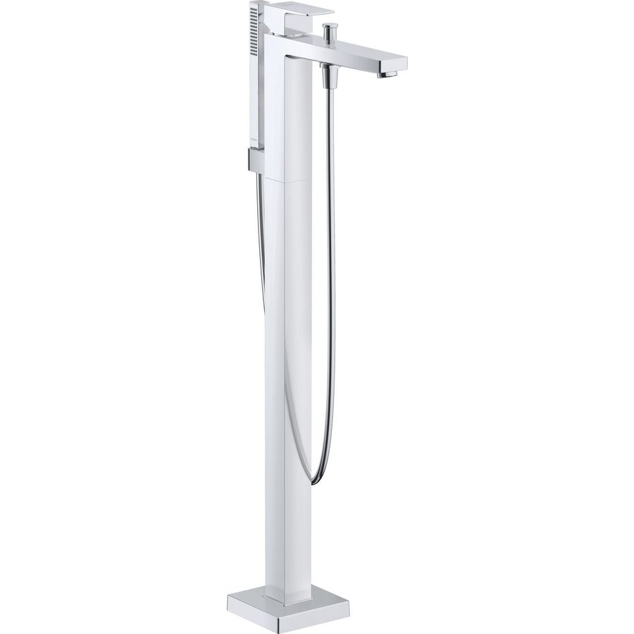 Manhattan 1-hendel badmengkraan staand chroom 50x135x920mm