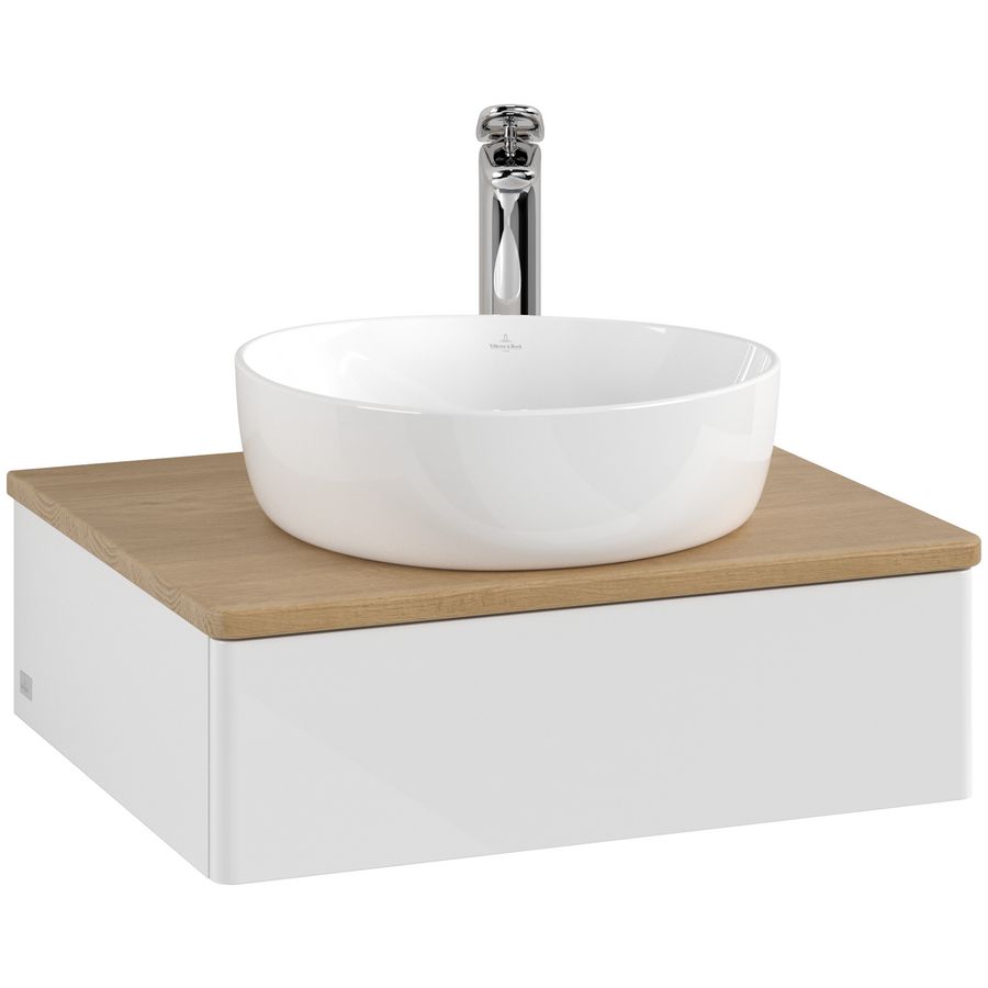 Wastafelonderkast Antao 600x190x500mm G.White.L K07051GF