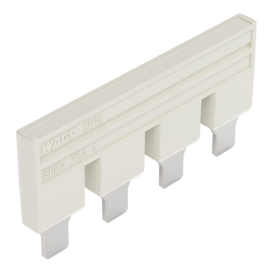 Brug 4-voudig geisoleerd lichtgrijs 2016-404 VVE=25