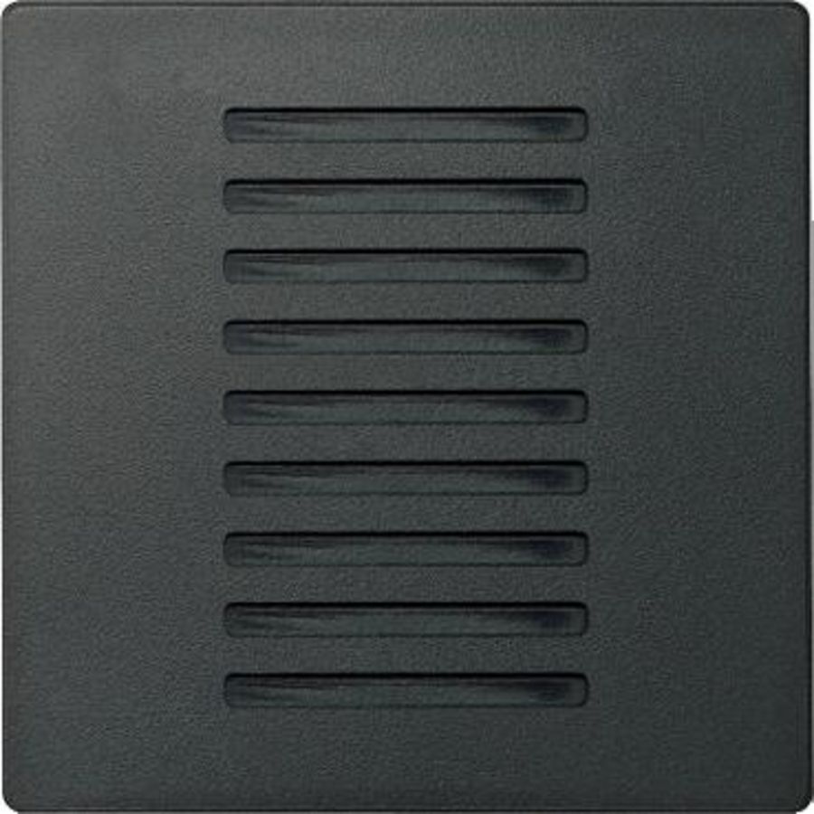 Temperatuurregelaar Antraciet Systeem M KNX