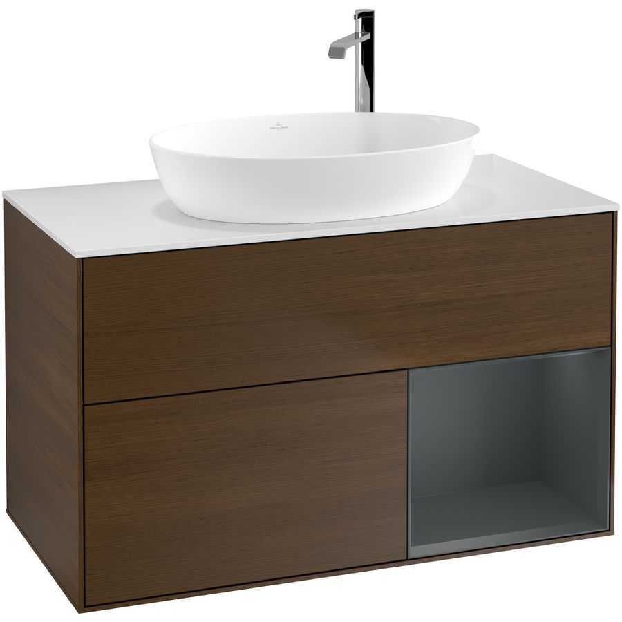 Wastafelonderkast Finion 1000x603x501mm W.Veneer G901HGGN