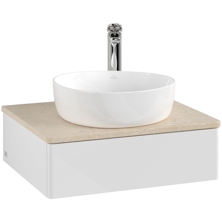 Wastafelonderkast Antao 600x190x500mm G.White.L K07053GF