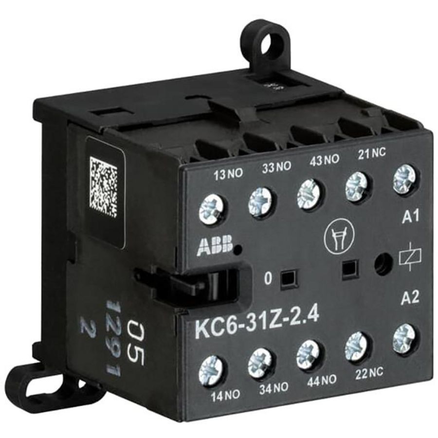 Hulpcontact magneetschakelaar spoelcode (0-1) 3NO+1NC