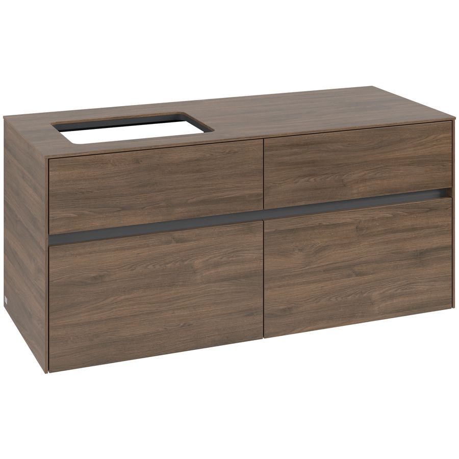 Wastafelonderkast Collaro 1200x548x500mm Ariz.Oak C11300VH