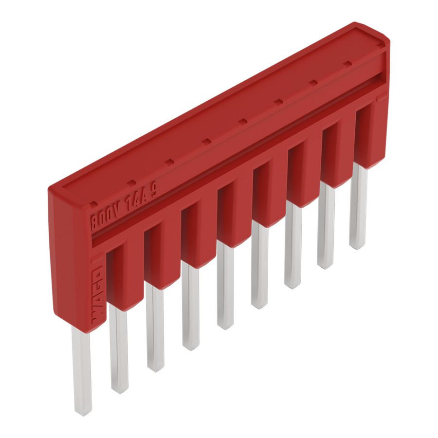 Brug 9-voudig geisoleerd rood 2000-409/000-005 VVE=25