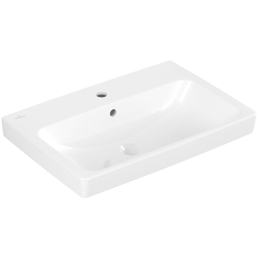 Wastafel Architectura 650x445mm W.Alp AB CeramicPlus 4A8765T2