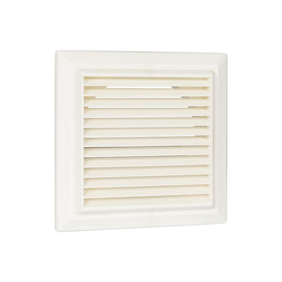 Ventilatierooster De Luxe Ø150mm wit