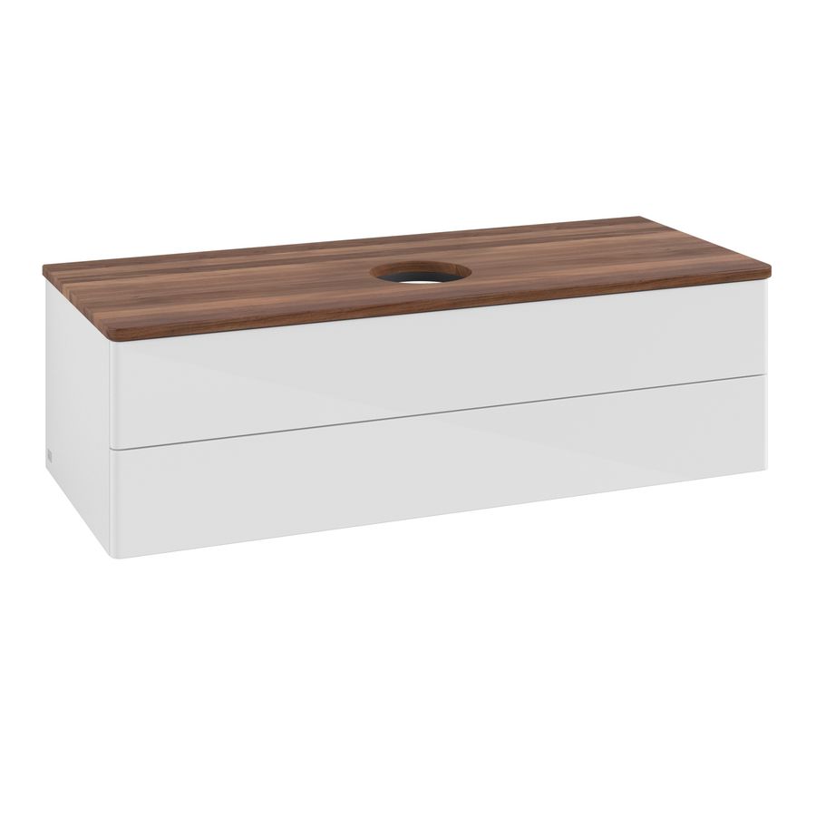 Wastafelonderkast Antao 1200x360x500mm G.White.L K21012GF
