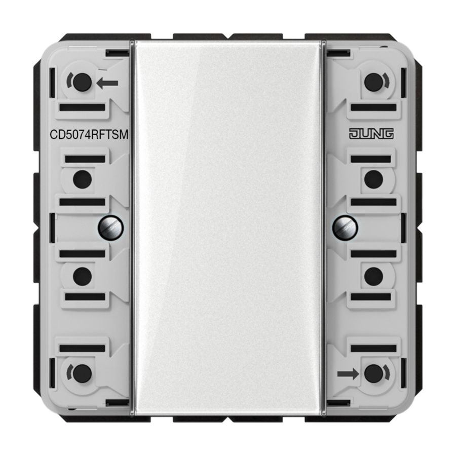 Tastermodule CD500 4-voudig KNX RF