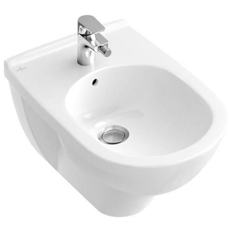 O.novo wandbidet wit met kraangat + overloop