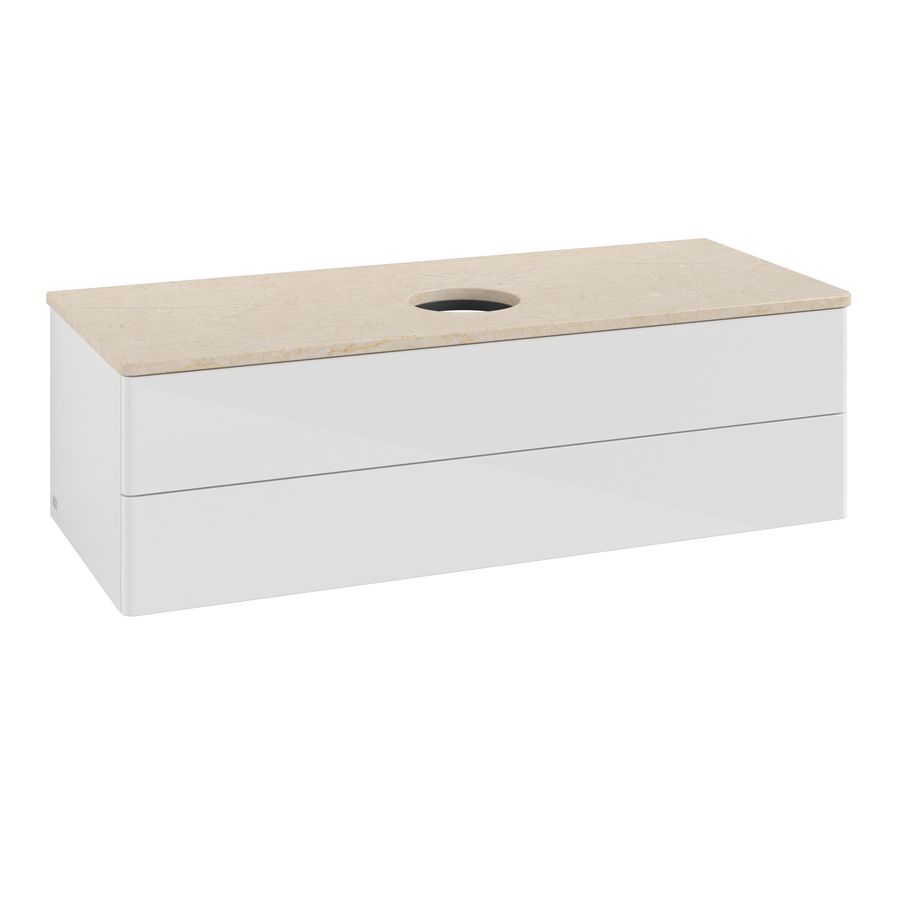 Wastafelonderkast Antao 1200x360x500mm G.White.L K21013GF
