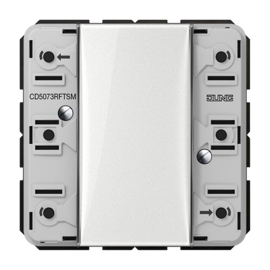 Tastermodule CD500 3-voudig KNX RF