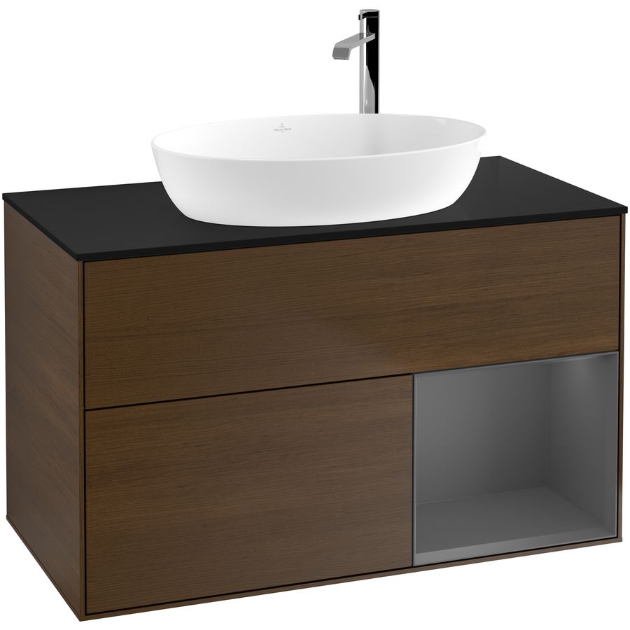 Wastafelonderkast Finion 1000x603x501mm W.Veneer G902GKGN