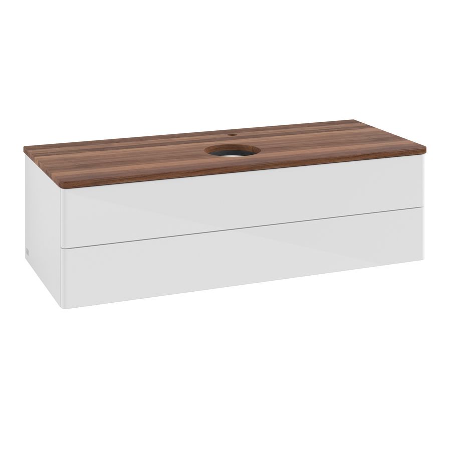 Wastafelonderkast Antao 1200x360x500mm G.White.L K21052GF