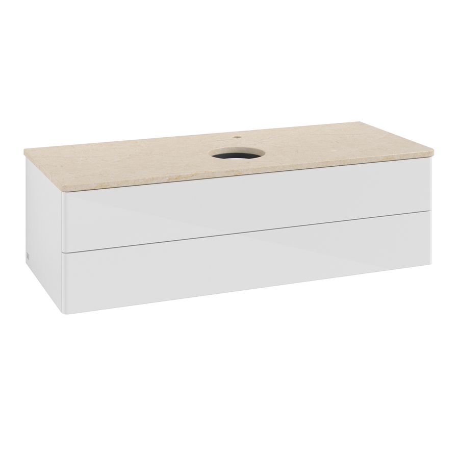 Wastafelonderkast Antao 1200x360x500mm G.White.L K21053GF