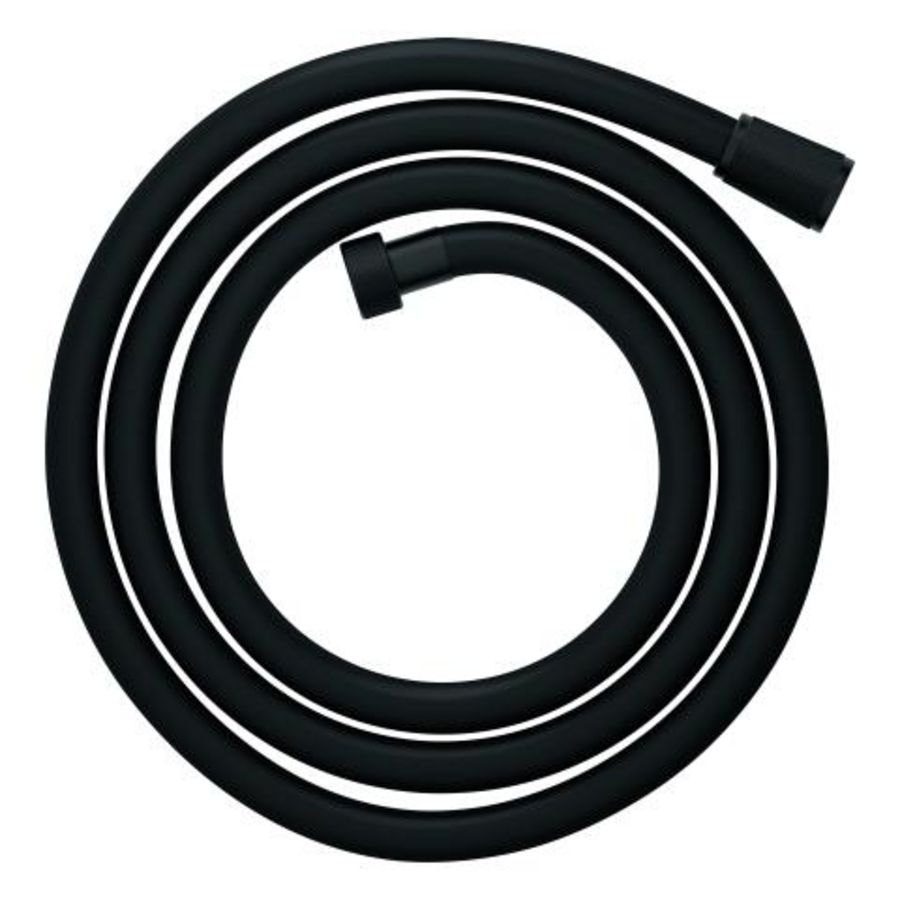 Doucheslang silverflex longlife 1750mm phantom black (mat zwart) (prof)