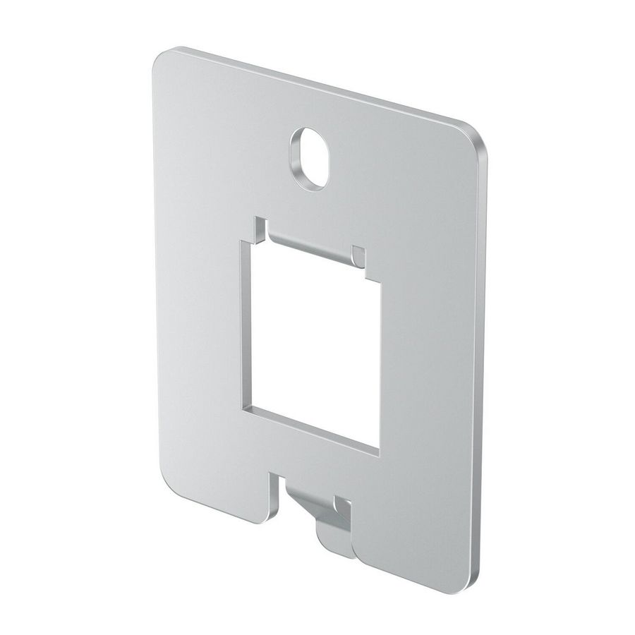Dataplaat voor UDHOME-ONE type F 38x46x1,5 rvs
