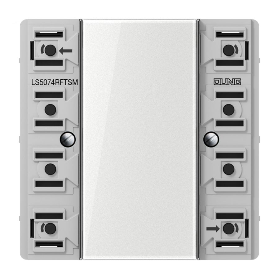 Tastermodule LS990 4-voudig KNX RF