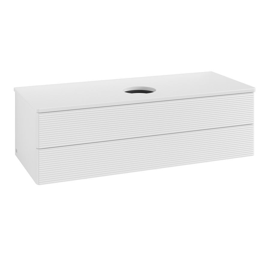 Wastafelonderkast Antao 1200x360x500mm G.White.L K21110GF