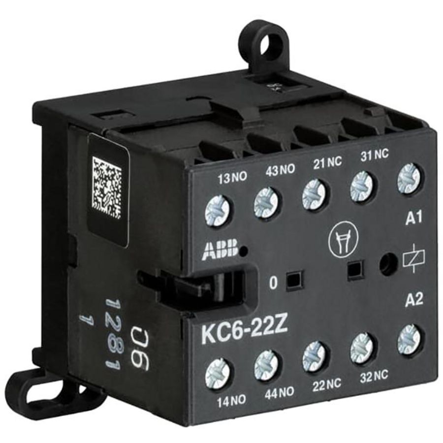 Hulpcontact magneetschakelaar spoelcode (0-1) 2NO+2NC