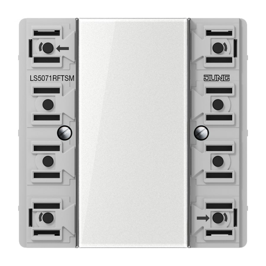 Tastermodule LS990 1-voudig KNX RF