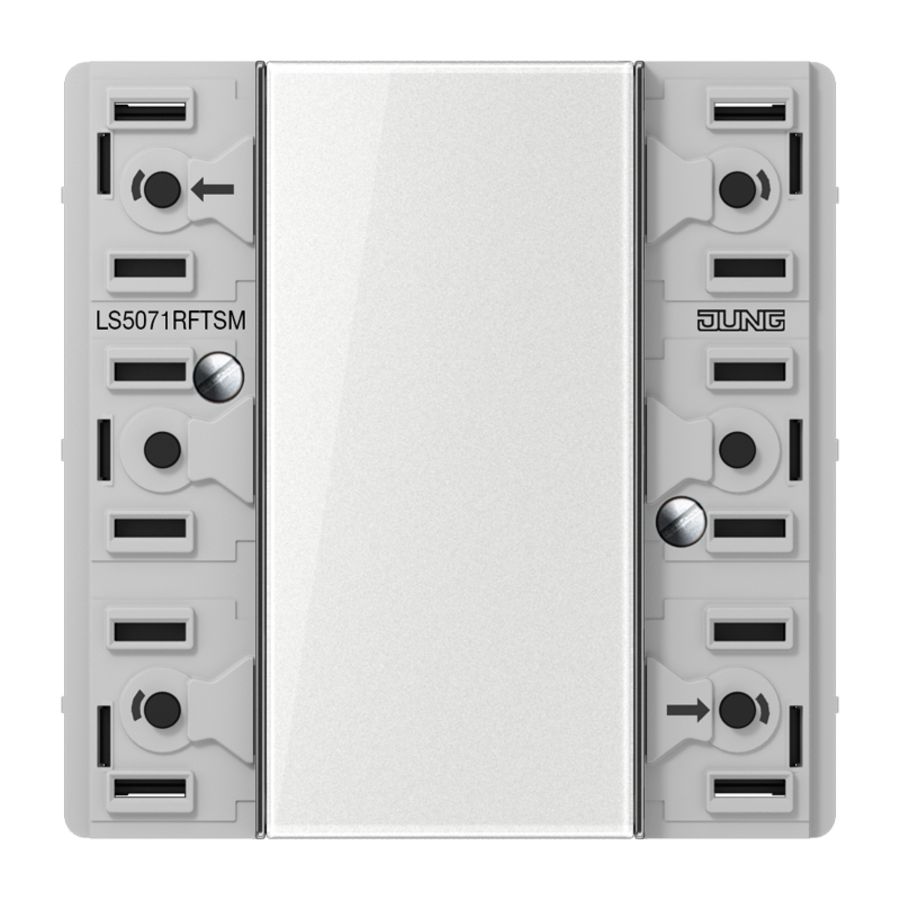 Tastermodule LS990 3-voudig KNX RF