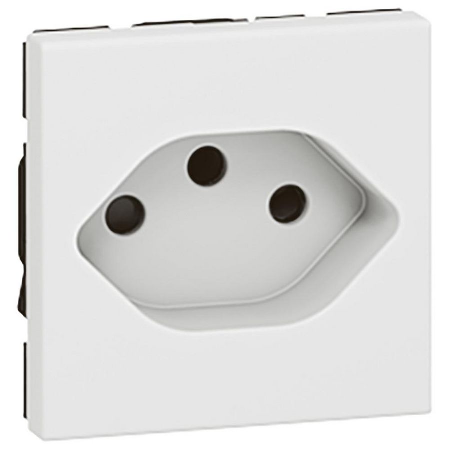 Wandcontactdoos 1voudig CH type 13 Mosaic VVE=10