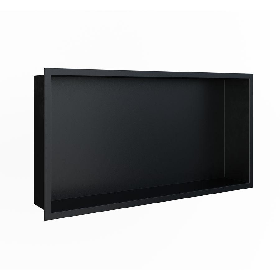 PROMO Inbouwnis BOX kant en klare 600x300x70mm met flens mat zwart (BOX60FLMZ)