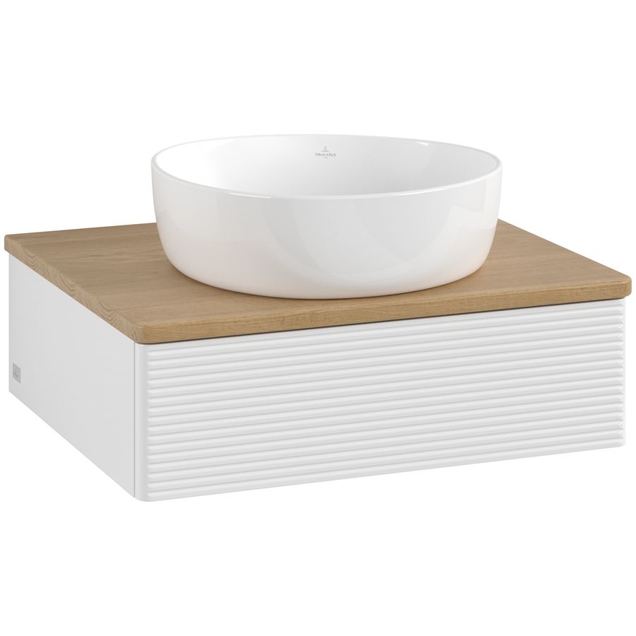Wastafelonderkast Antao 600x190x500mm G.White.L L07111GF
