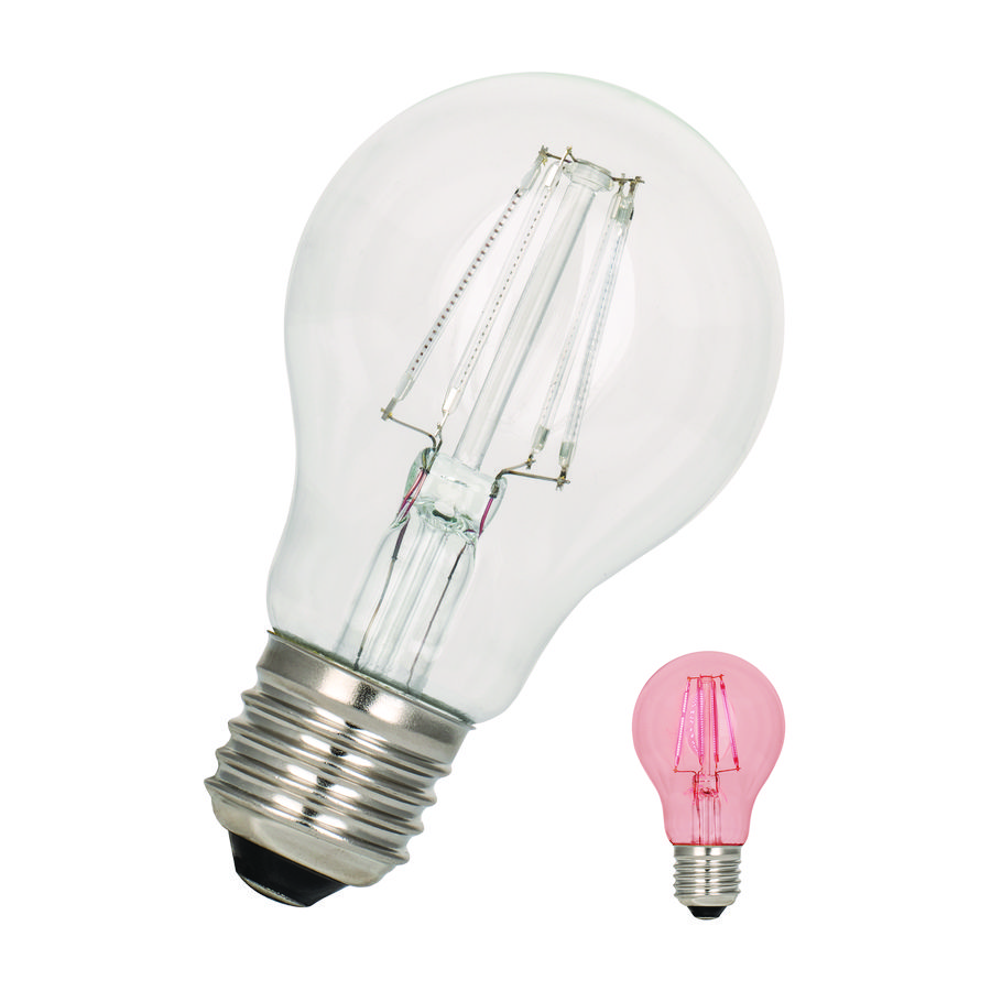 LED-lamp A60 BaiColour FIL E27 4W helder rood