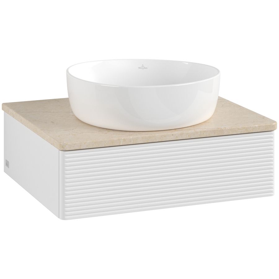 Wastafelonderkast Antao 600x190x500mm G.White.L L07113GF