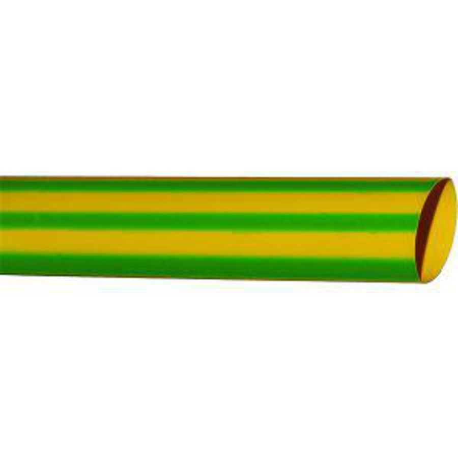 Lengte a 1,22m. Krimpkous type W135 3:1 3,2/1mm geel/groen