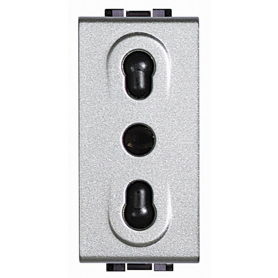 Wandcontactdoos Light Tech 2P + a 10/16A 1 module