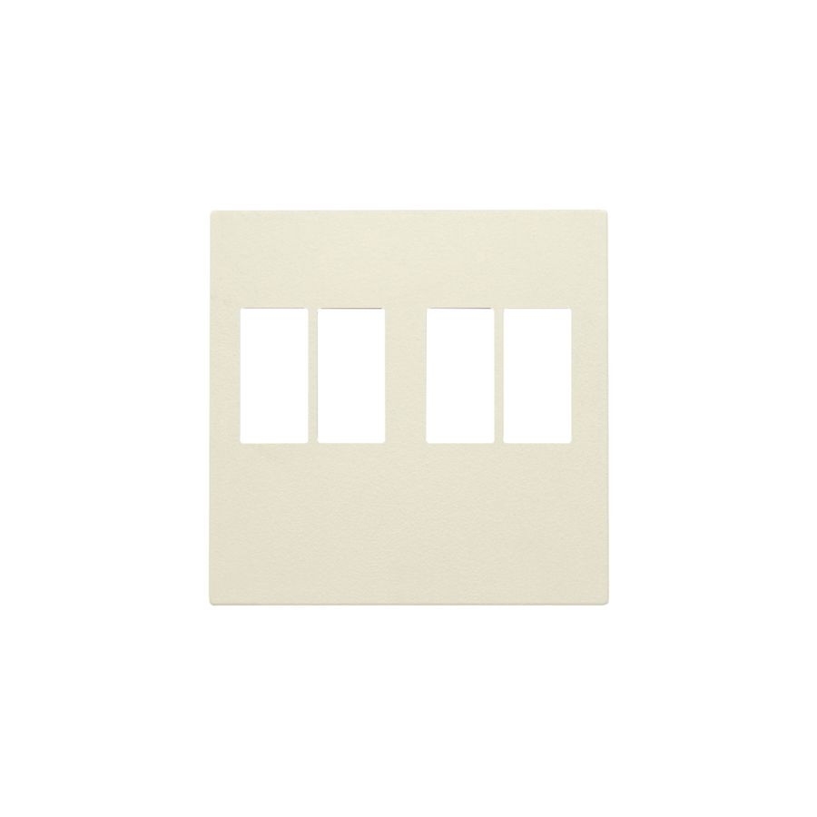 Afwerkingsset 2-voudige luidsprekeraansl. cream