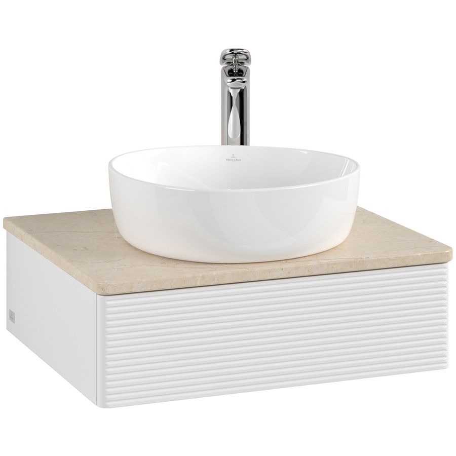 Wastafelonderkast Antao 600x190x500mm G.White.L L07153GF