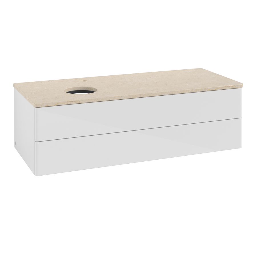 Wastafelonderkast Antao 1200x360x500mm G.White.L K22053GF