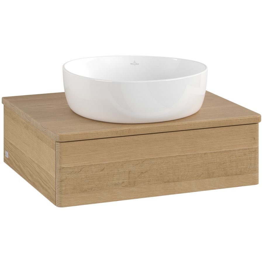 Wastafelonderkast Antao 600x190x500mm Honey Oak K07011HN