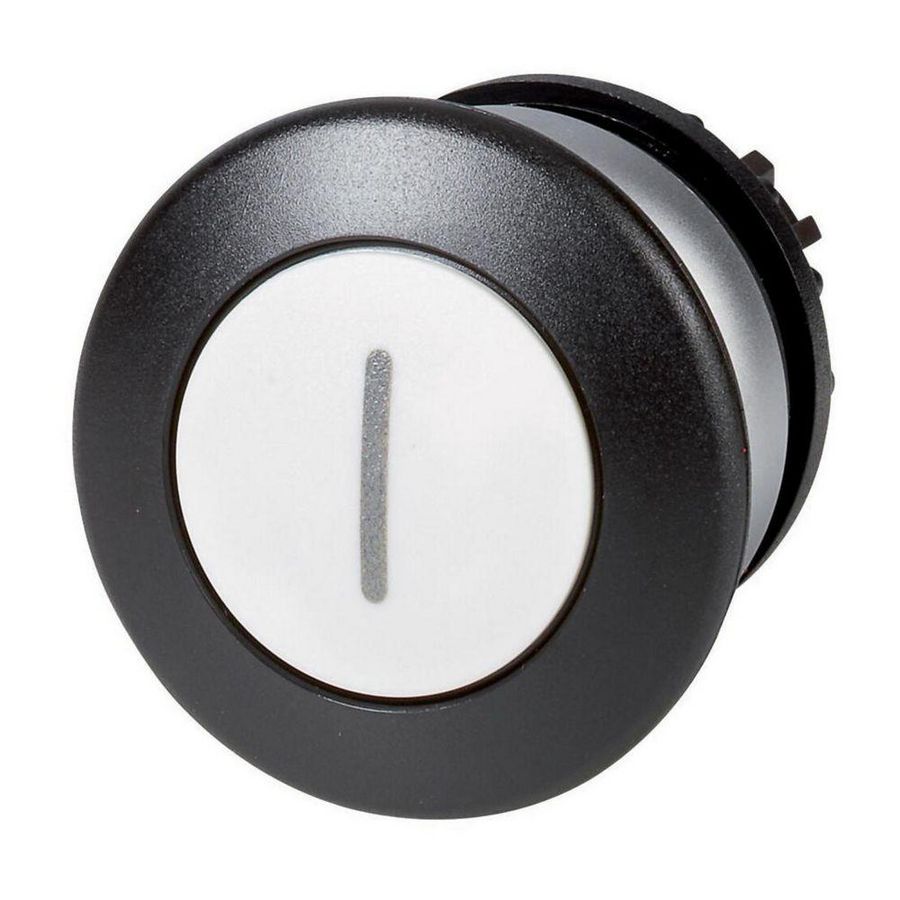 Paddestoeldrukknop wit I terugverend VVE=5