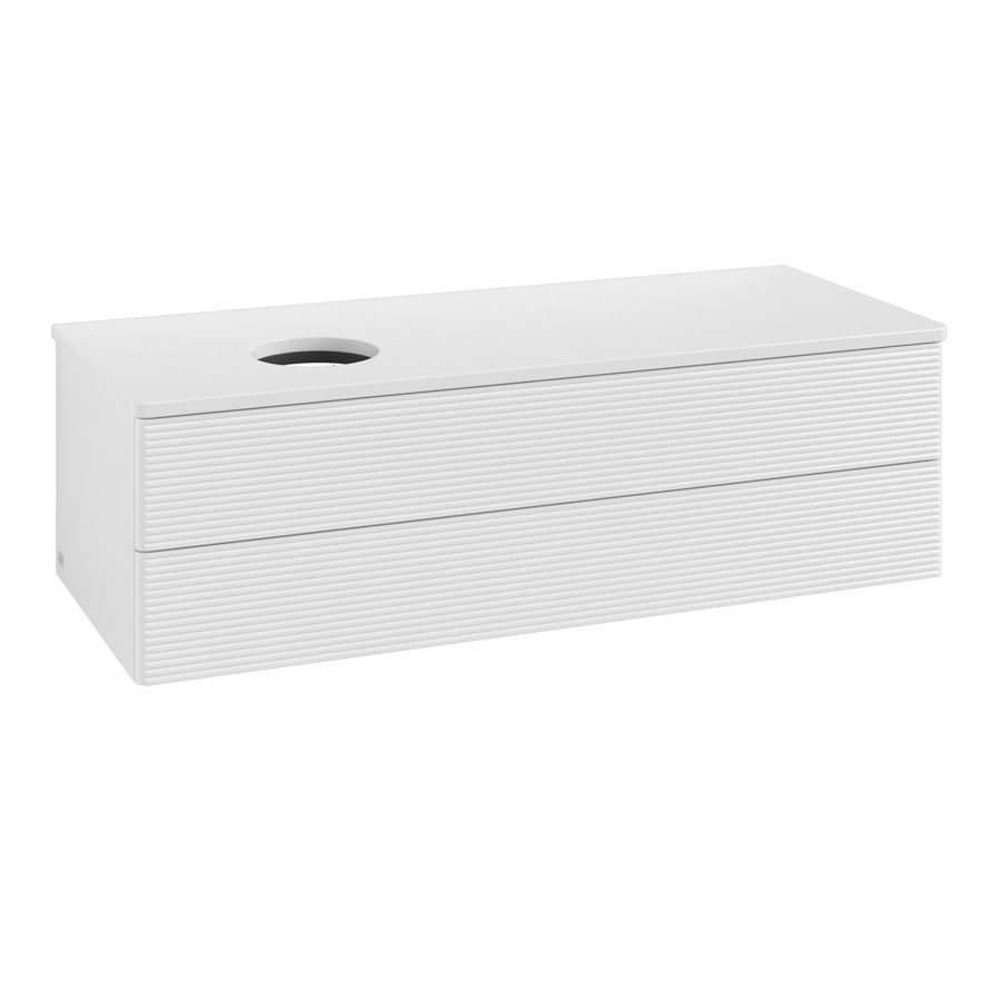 Wastafelonderkast Antao 1200x360x500mm G.White.L K22110GF