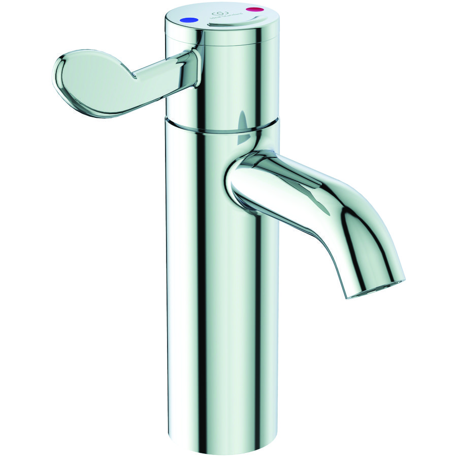 Ceraplus 2 therm. wastafelmengkraan chroom met uitloop 110mm