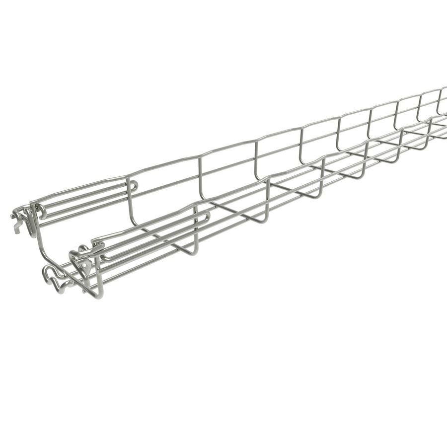 Lengte a 3m. Draadgoot Fasclic + 54/100 RVS 304L