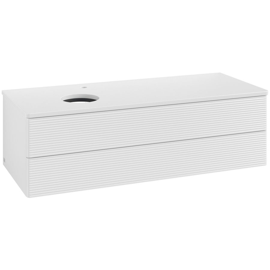 Wastafelonderkast Antao 1200x360x500mm G.White.L K22150GF