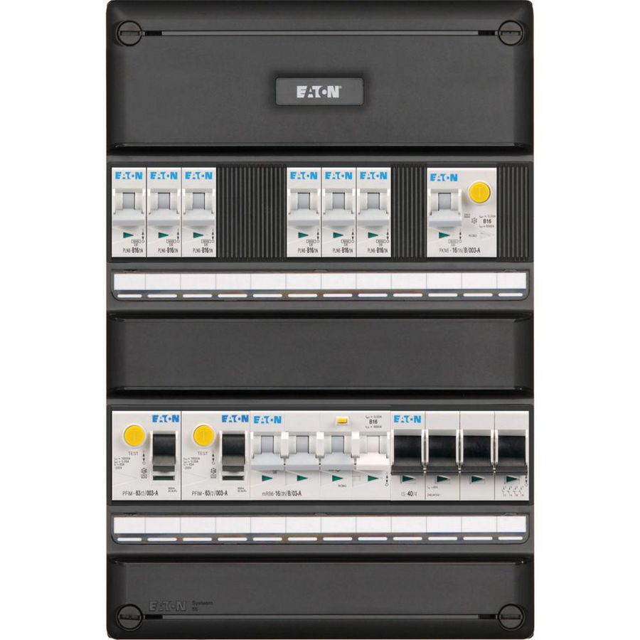 S55 PV ready FLEX, 3f, Inst.aut. 6 gr 2 ALS 63A 2p 3PV A HS 64 Eaton