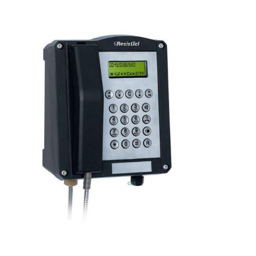 EX-TELEFOON RESISTEL ZB UL ZWART ZONDER KEYPAD