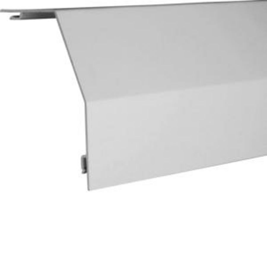 Lengte a 2m. Afdekprofiel 150mm hoog RK grijs