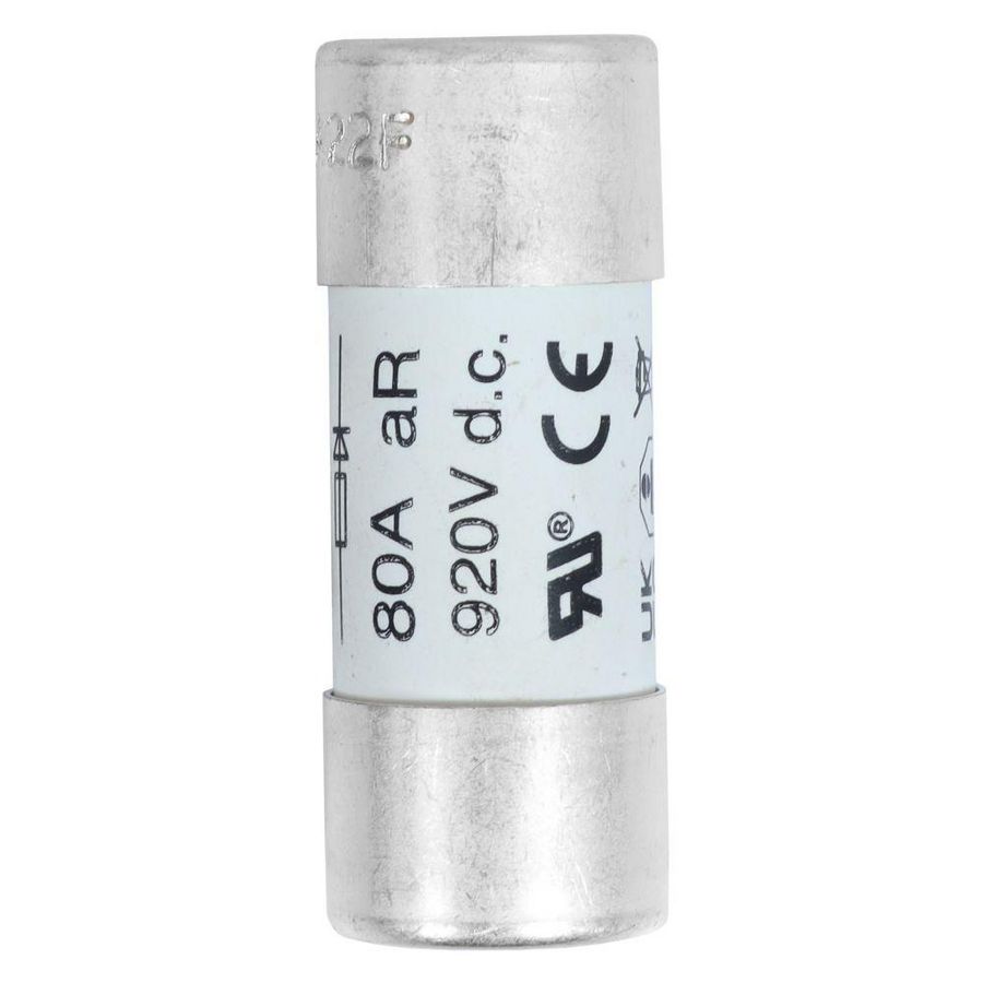 Zekering hoge snelheid 80A DC 920V 22x58mm VVE=10