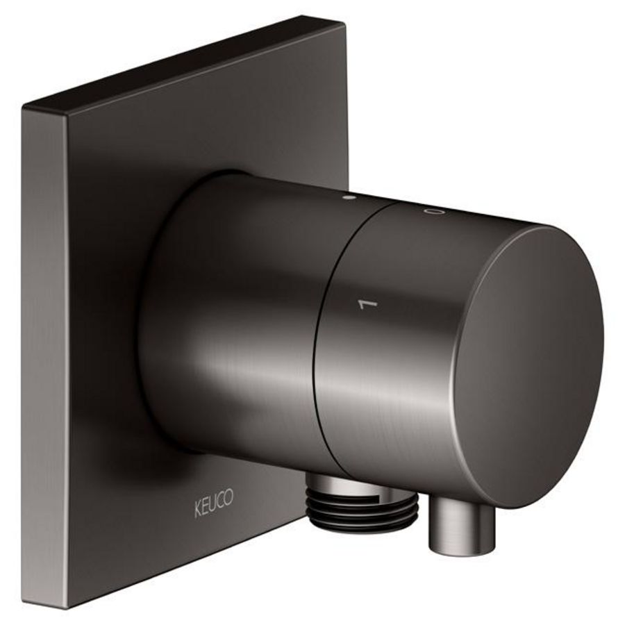 3-Weg stop-en omstelkr UP/slangaansl/IXMO Comf/vierk/ titaan