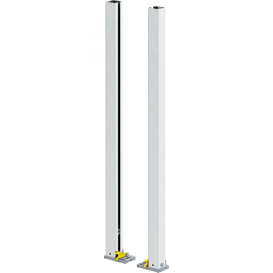 verstelvoet-set 700 mm staal/verzinkt