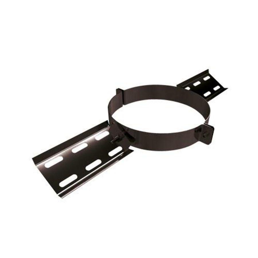 DW Ø125mm Daksteun zwart